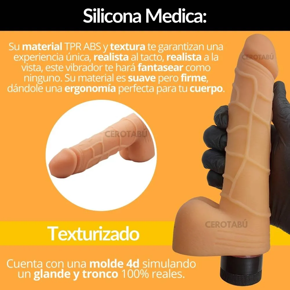 Pene Vibrador Vaginal Dildo Consolador Juguete Sexual