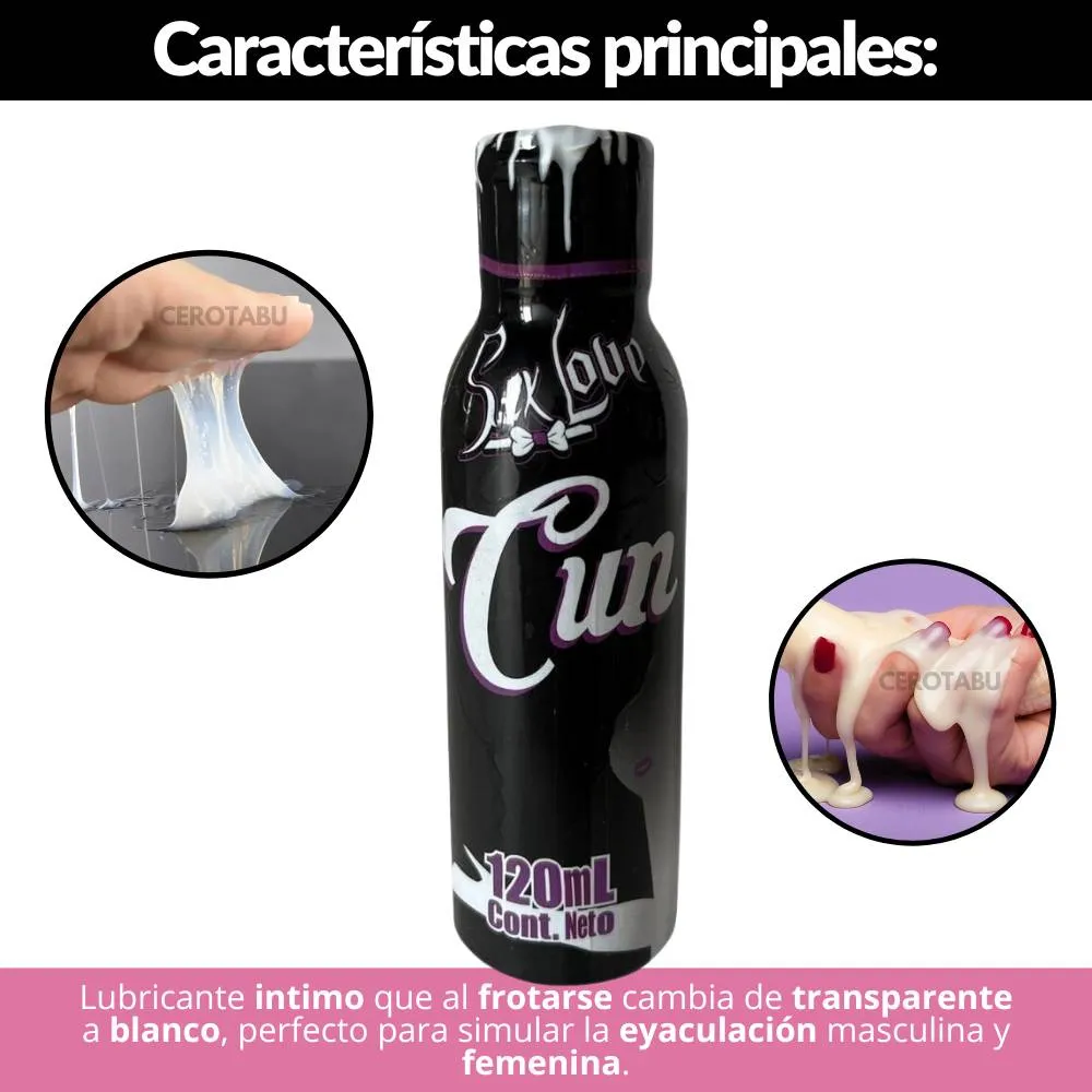 Lubricante Intimio Tipo Cum Simula Eyaculacion Sex Love x120 ml