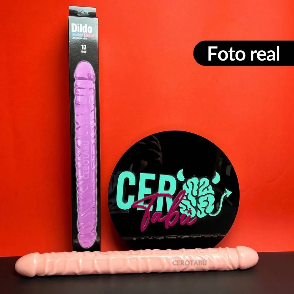 Dildo Consolador Realista Extra Grande +Grosor 43.5 cm 