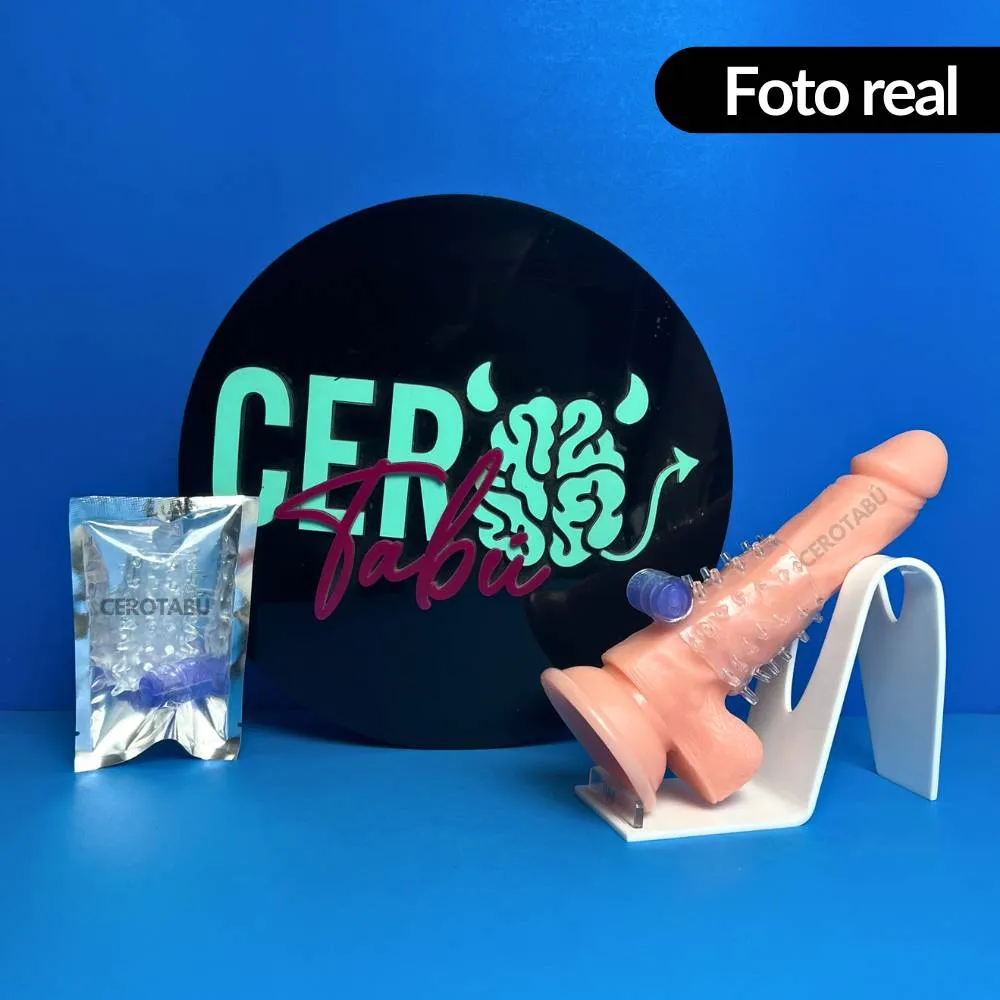 Anillo Vibrador Funda Para Pene Funda Para Dedos Masturbación Femenina