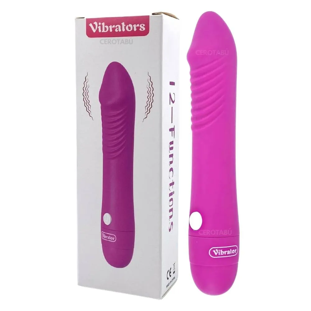 Vibrador Recargable Consolador Dildo Punto G Juguete Sexual