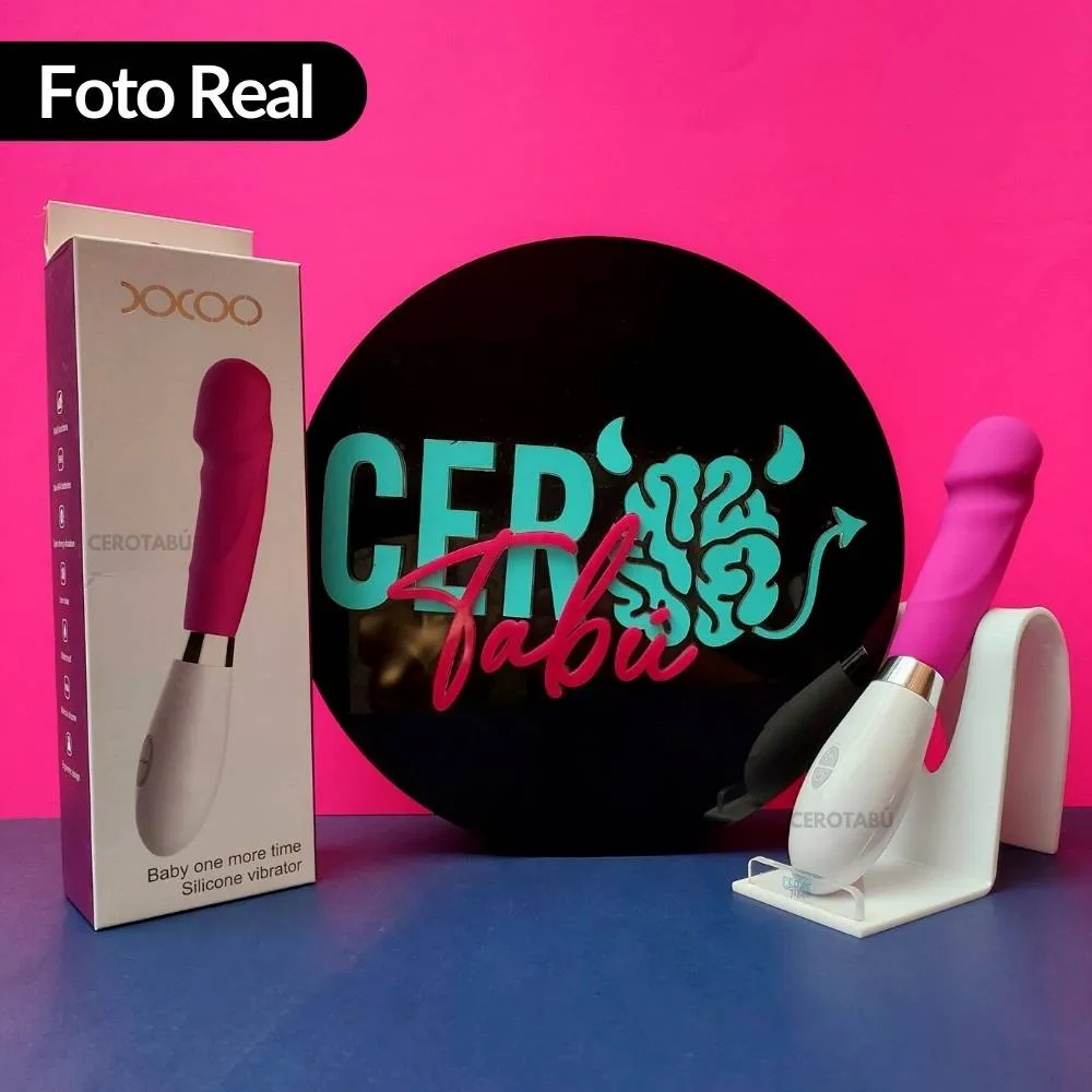 Vibrador Consolador Clásico Texturizado Juguete Sexual