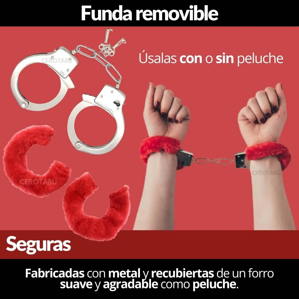 Kit Bala Vibradora, Anillo Vibrador, Esposas