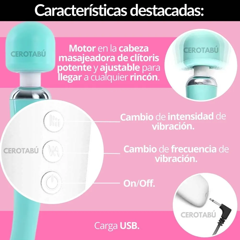 Vibrador Grande Masajeador De Clítoris Hitachi