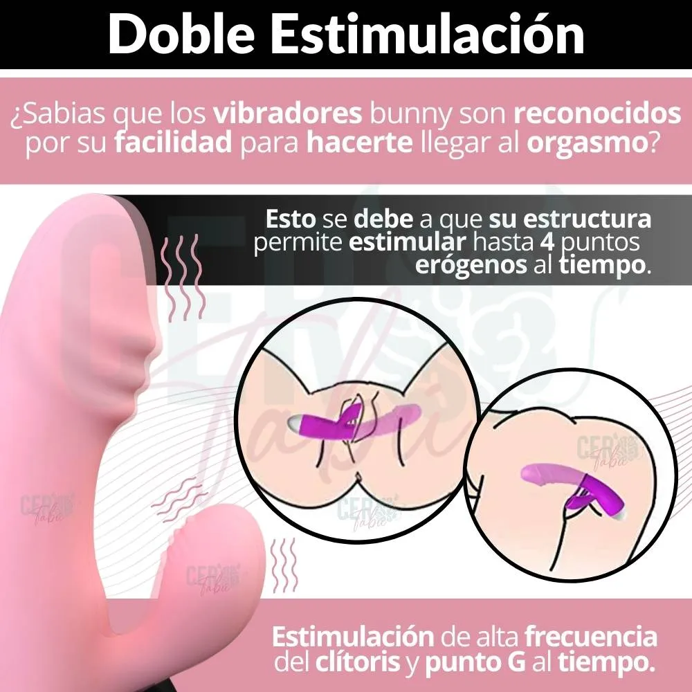 Vibrador Doble Estimulo Clítoris Y Punto G We Love Juguete Sexual