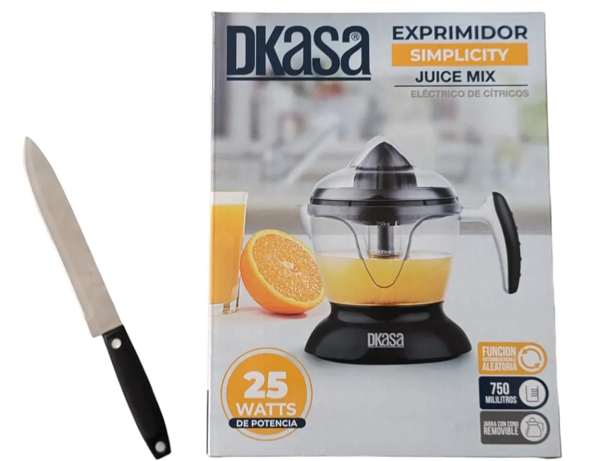 Exprimidor Dkasa Simplicit 250Watt Obsequio Cuchillo Icametal