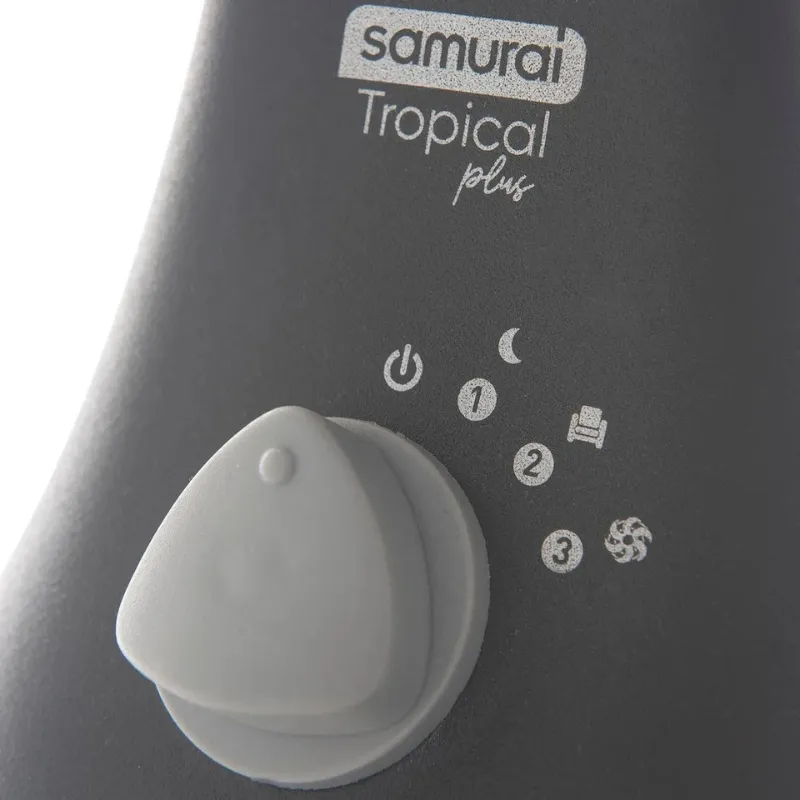 Ventilador SAMURAI Tropical Plus Negro 18″