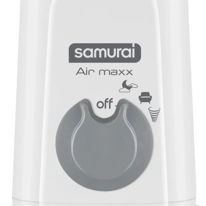 Ventilador Samurai Air Maxx Pedestal 16" Blanco