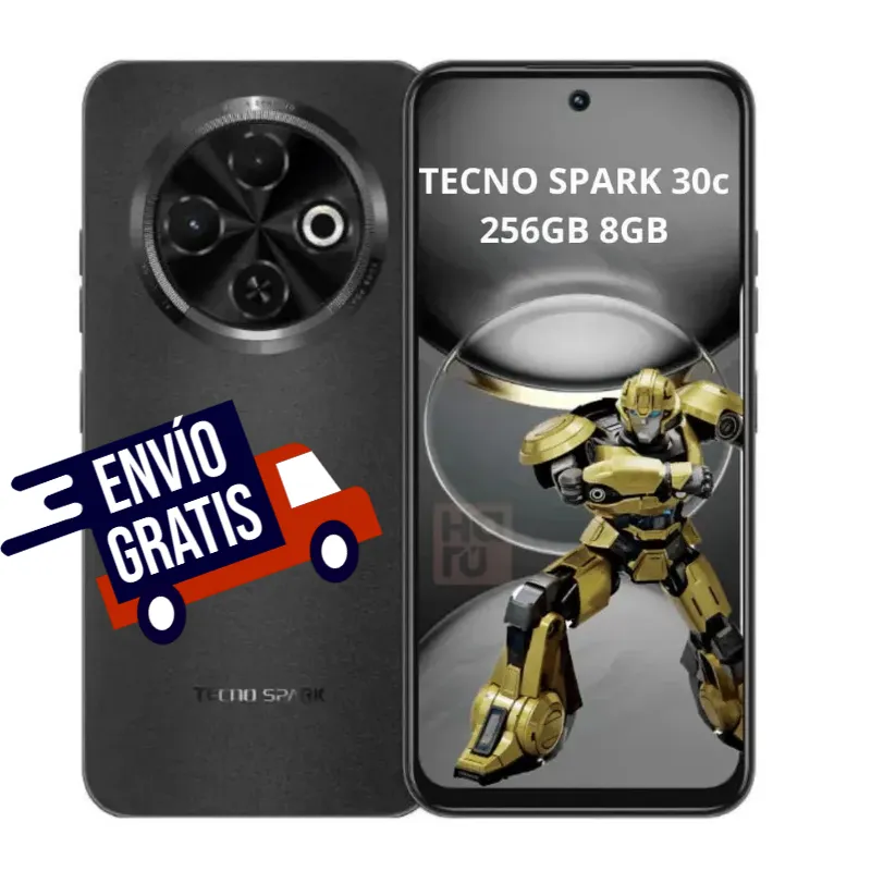 Celular Tecno Spark 30c Transformers  8Gb Ram + 256Gb