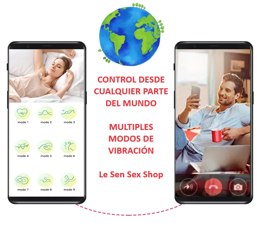 Plug Anal Aplicación, Vibrador Larga Distancia, Vibrador Bluetooth