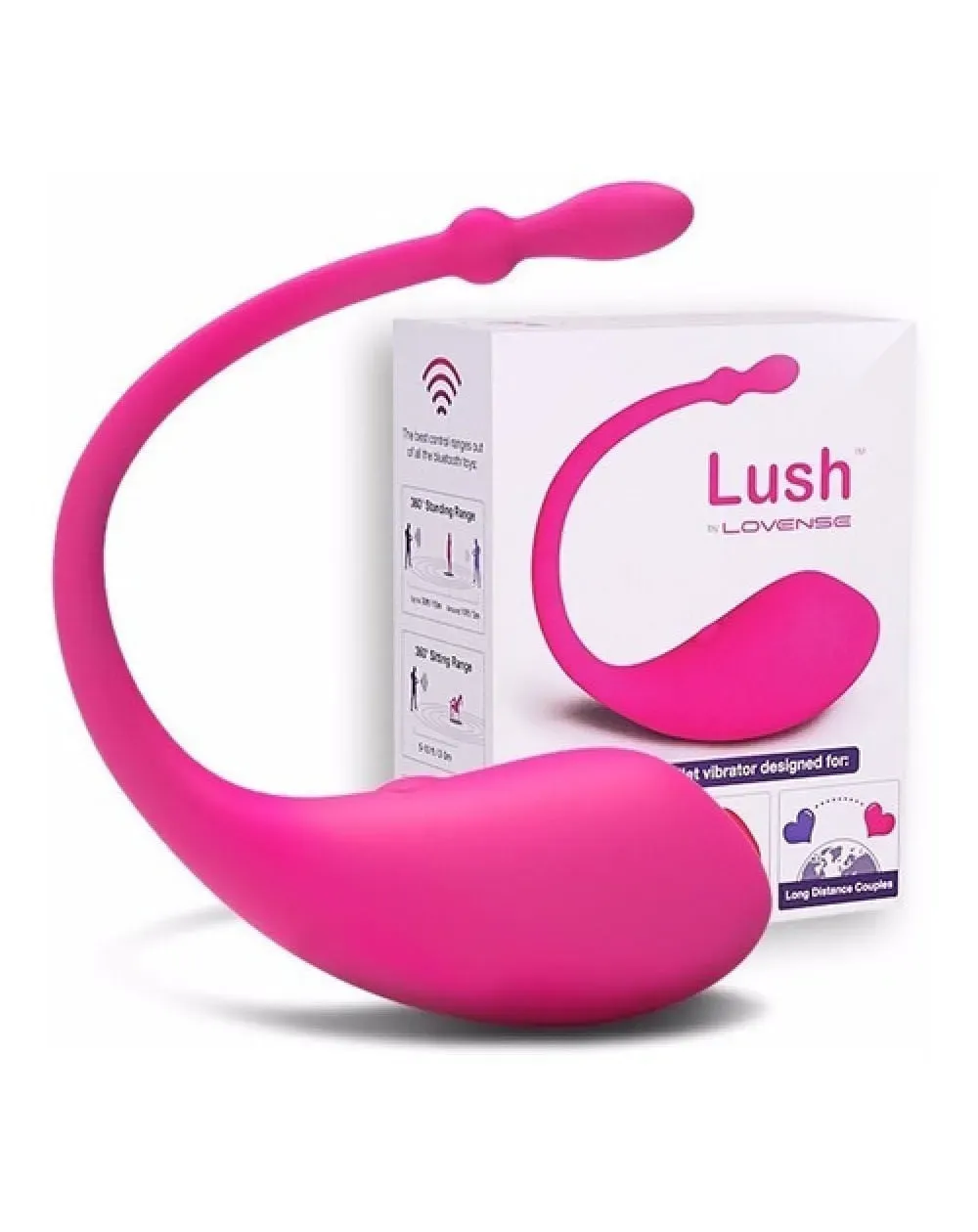 Lush Lovense Vibrador Original, Vibrador Distancia Bluetooth