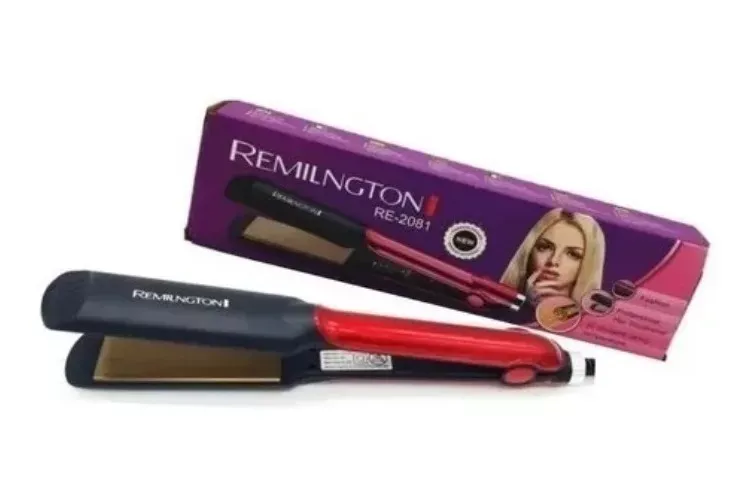 Plancha Para Cabello Remilngton Ancha Control De Temperatura