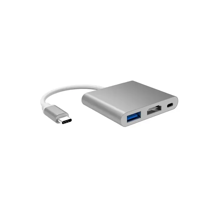 Cable Adaptador Tipo C A Hdmi - Usb 3.0 Y Tipo C