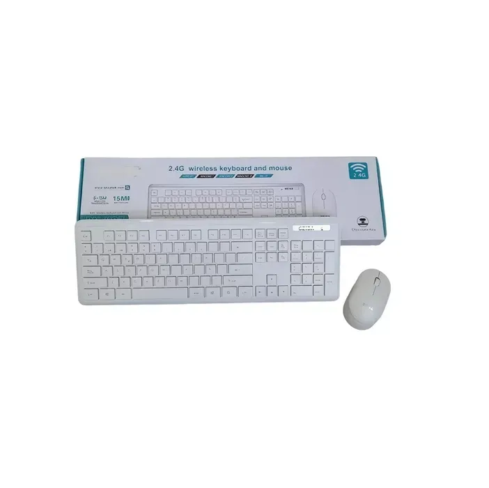 Combo Teclado Mouse Profesional Inalambrico Con Receptor Usb