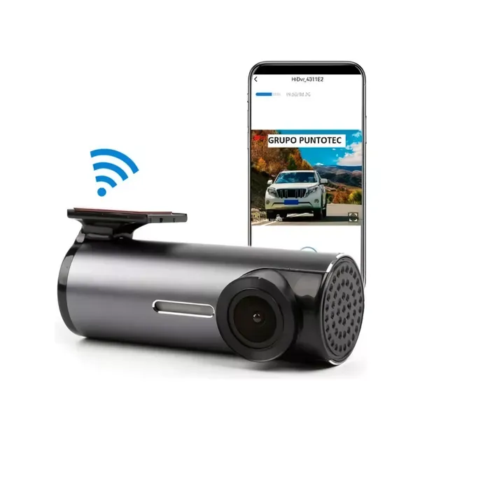 Camara De Seguridad Profesional Para Auto Wifi Integrado