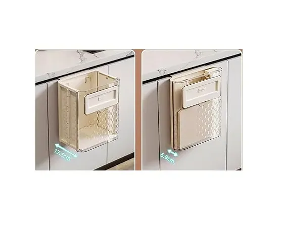 Cubo Basura Plegable Empotrable Diseño Moderno 