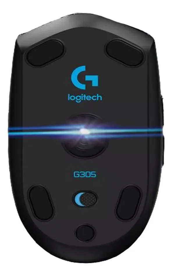 Mouse Logitech Gaming G305 Negro Inalámbrico Usb