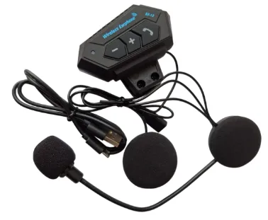 Intercomunicador Bt12 Auriculares Casco Bluetooh