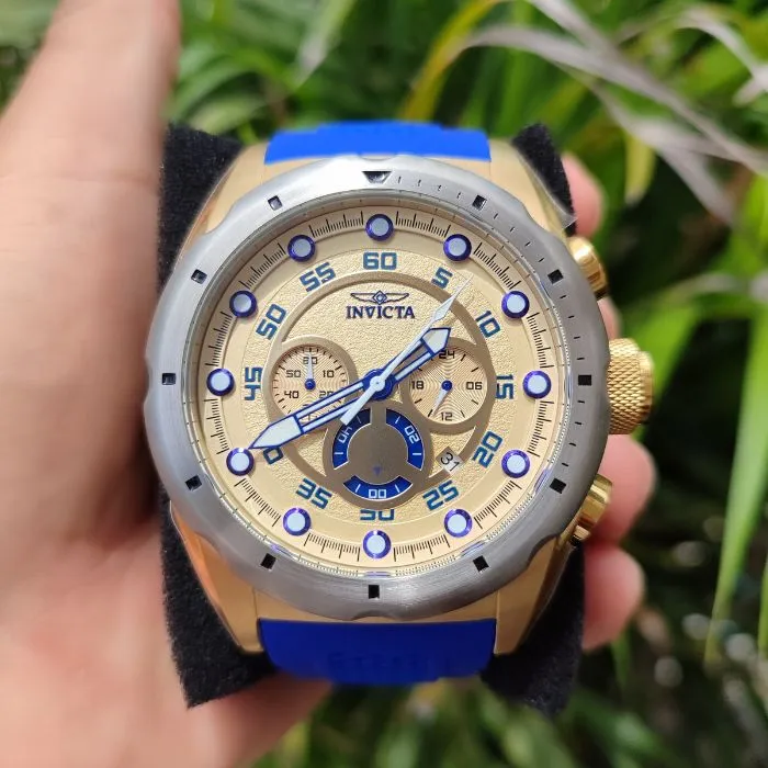 Invicta Reloj Azul De Cuarzo Japonés Speedway 20307 Analógica Para Hombre, Original