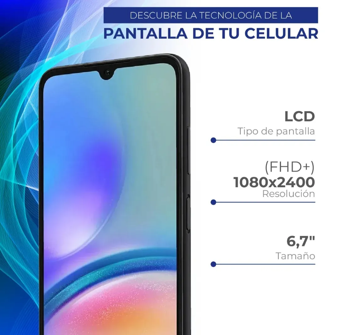 Celular Samsung A05s Negro 128Gb 