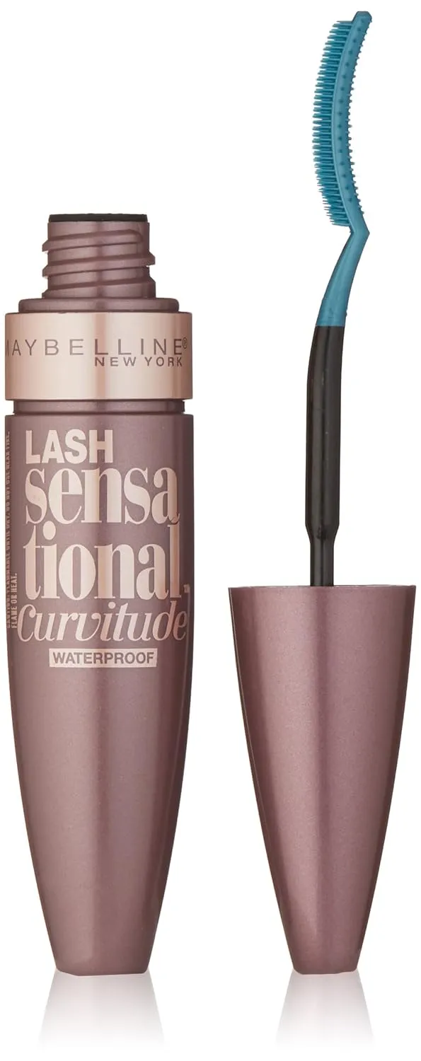 Pestañina Maybelline Lash Sansational Color: Very  Black (A prueba de agua)