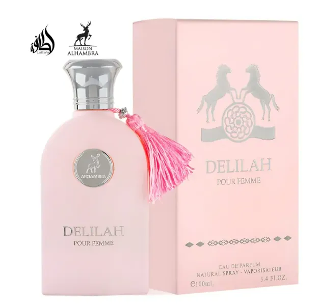 Perfume Arabe Maison Alhambra Delilah Woman Eau de Parfum 100ml 