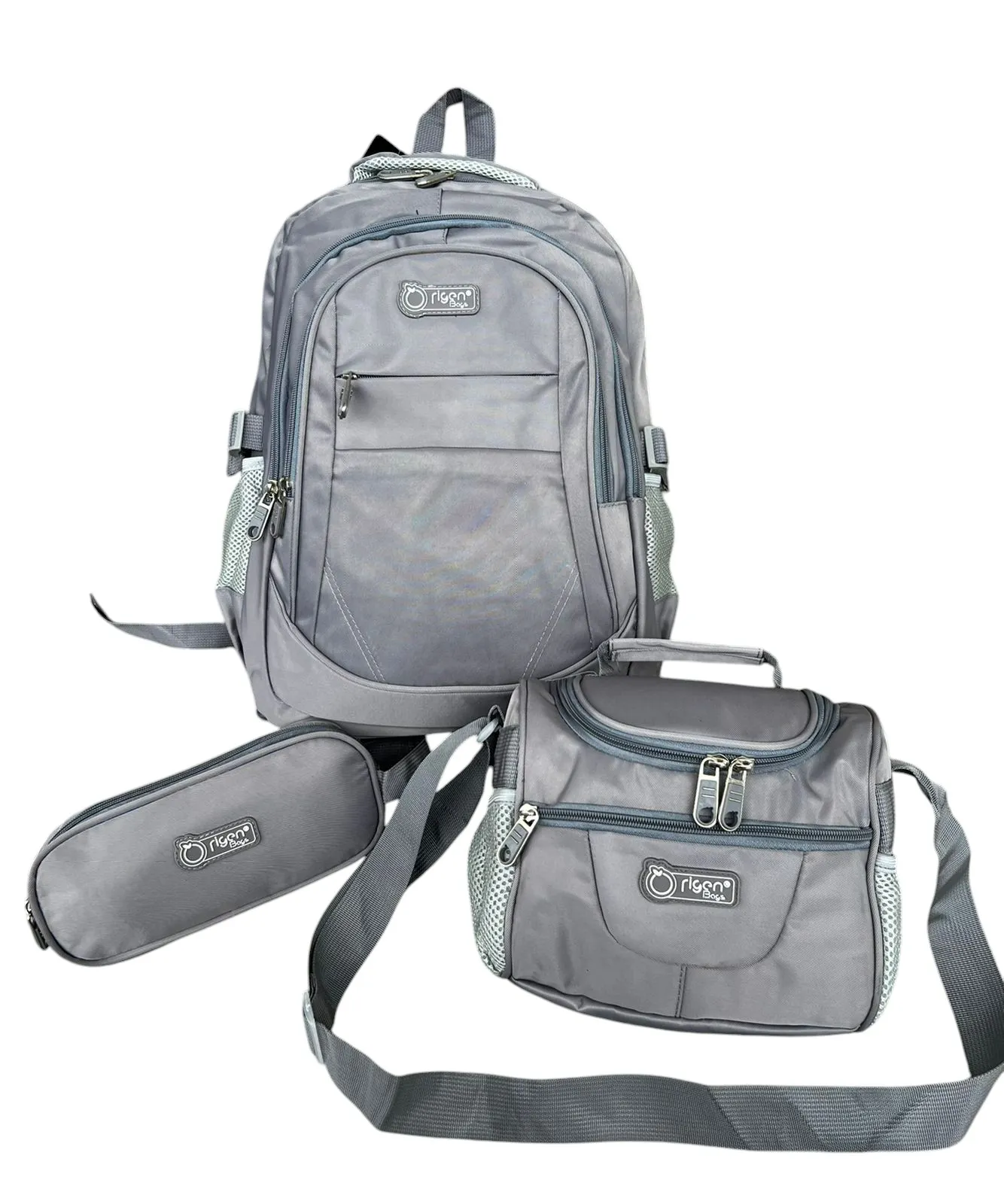 Morral ORIGEN Combo X 3  Gris