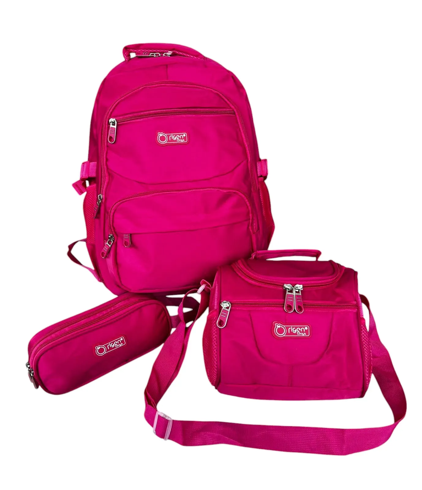 Morral ORIGEN Combo X 3  Fucsia