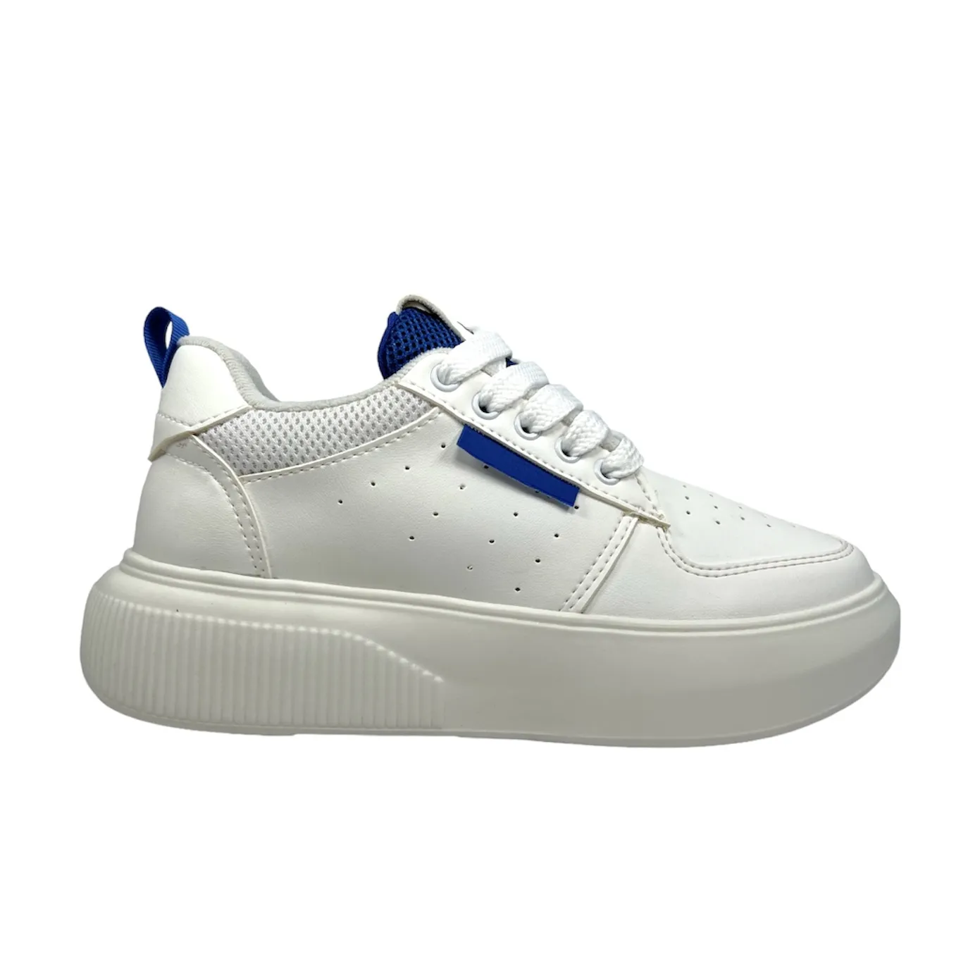 Tenis Deportivo Bont Mujer Blanco/Azul 200