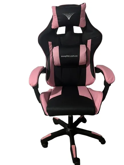 Silla Gamer Oficina Rosa/Negro