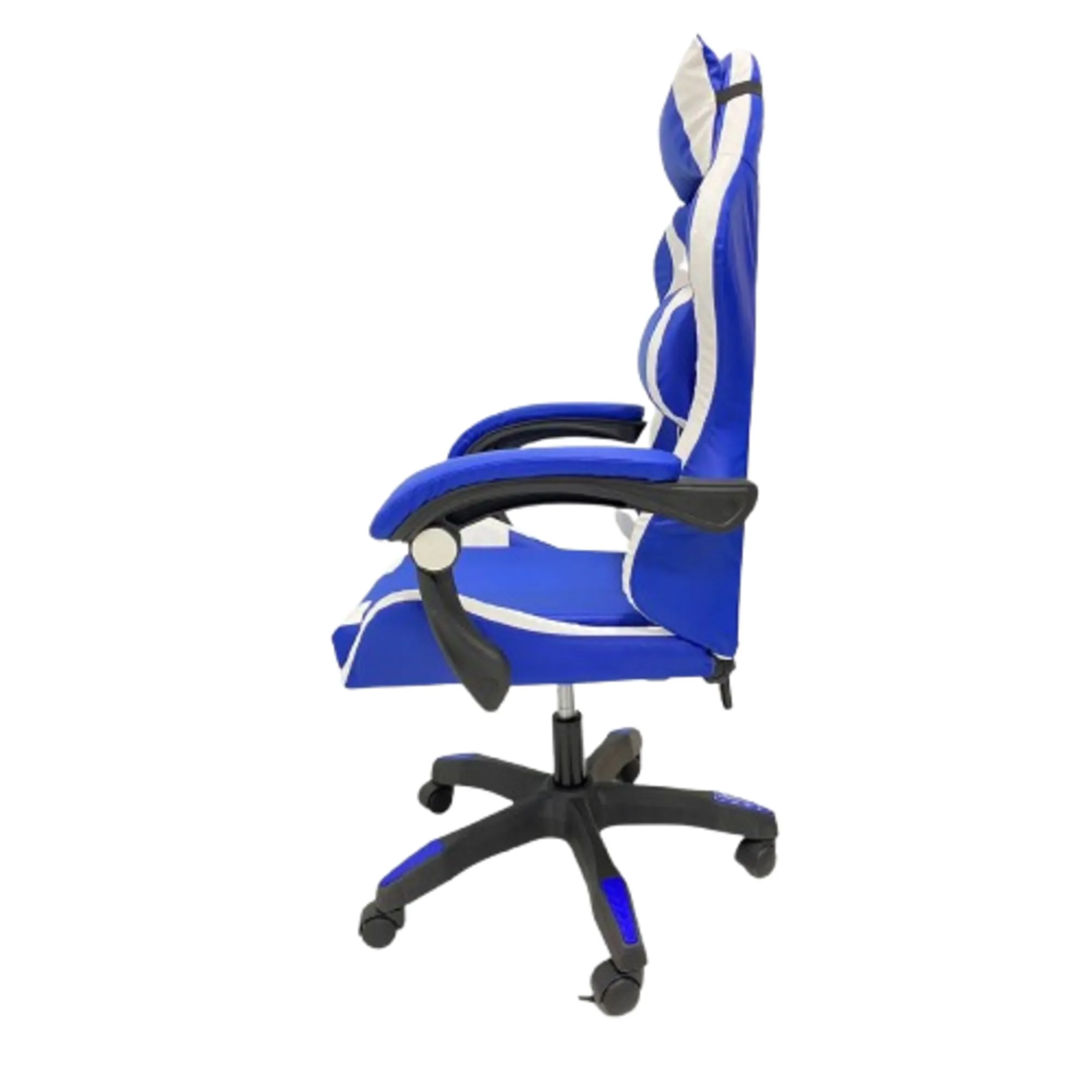 Silla Gamer Blanco/Azul Claro