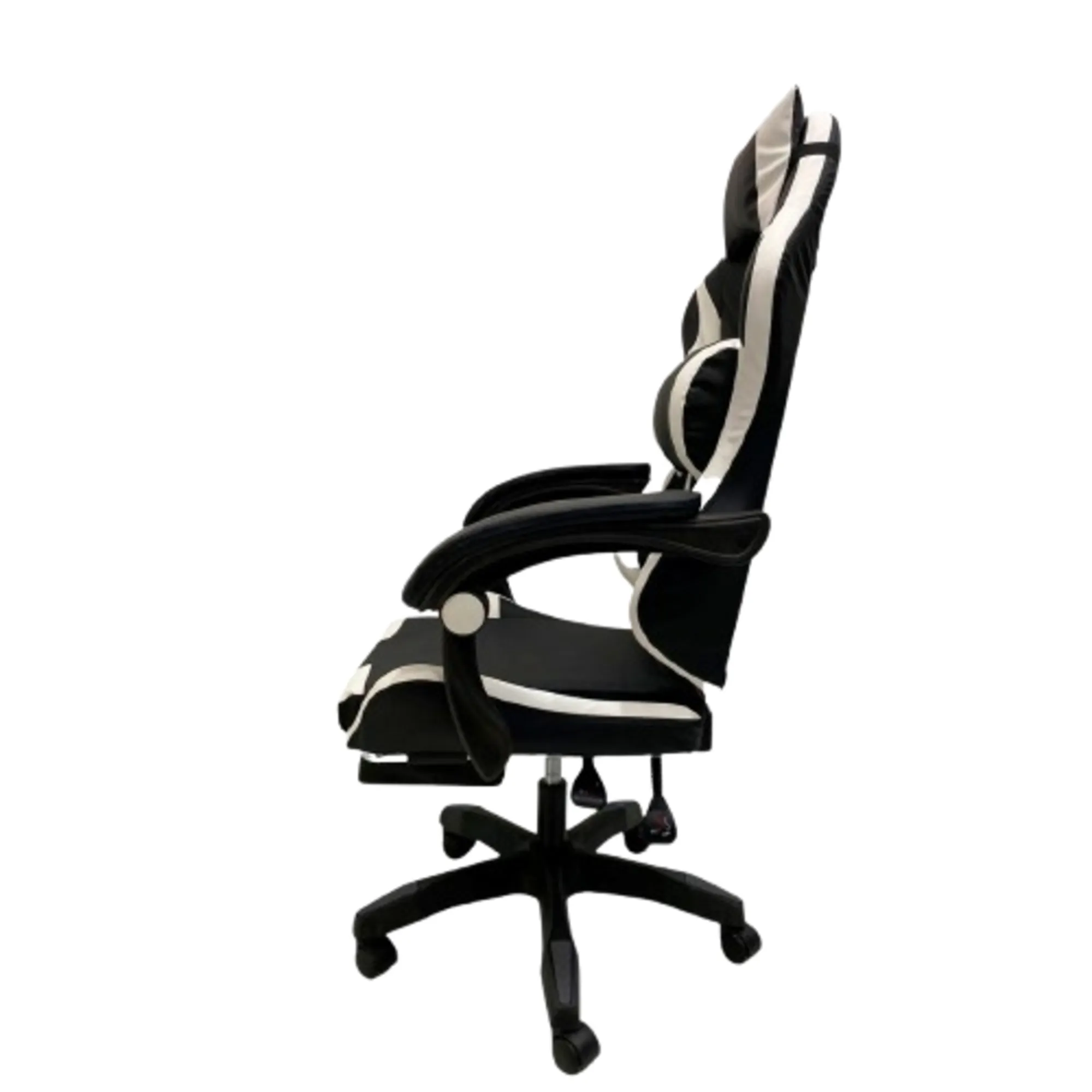 Silla Gamer Negro/Blanco