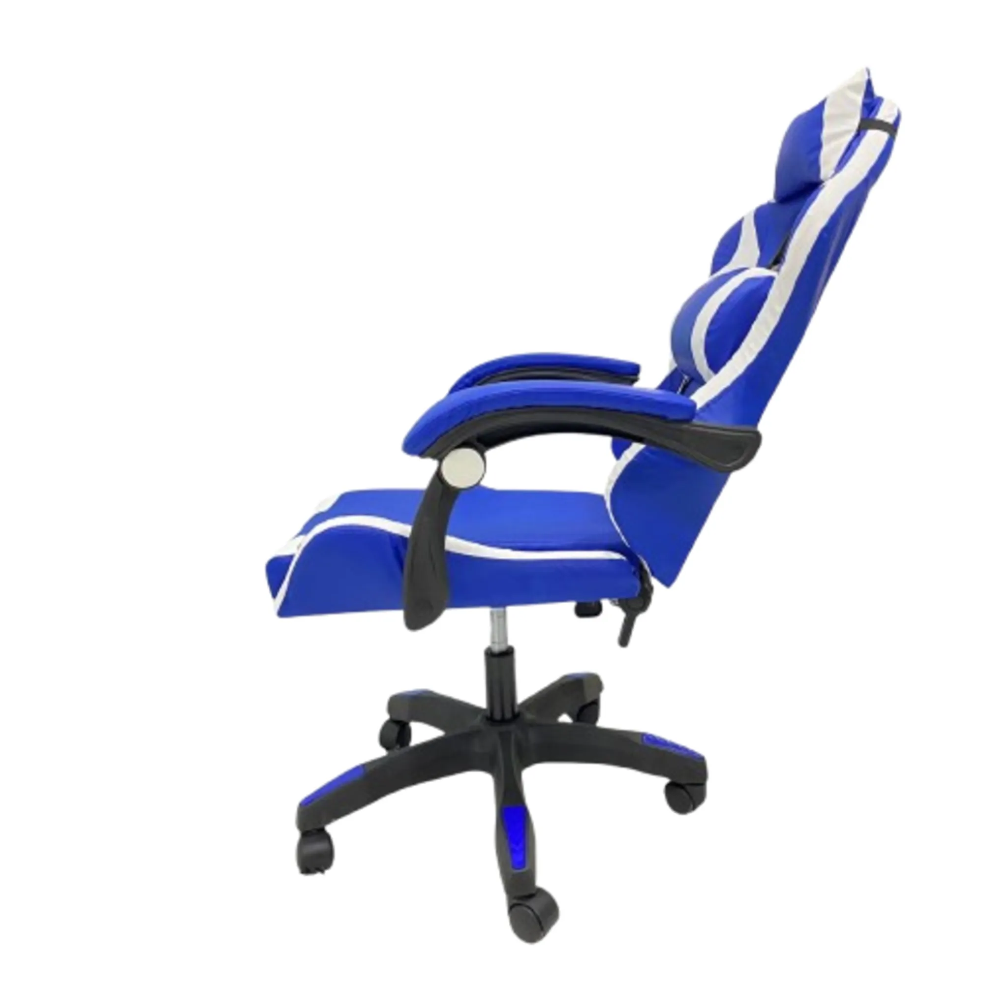 Silla Gamer Blanco/Azul Claro