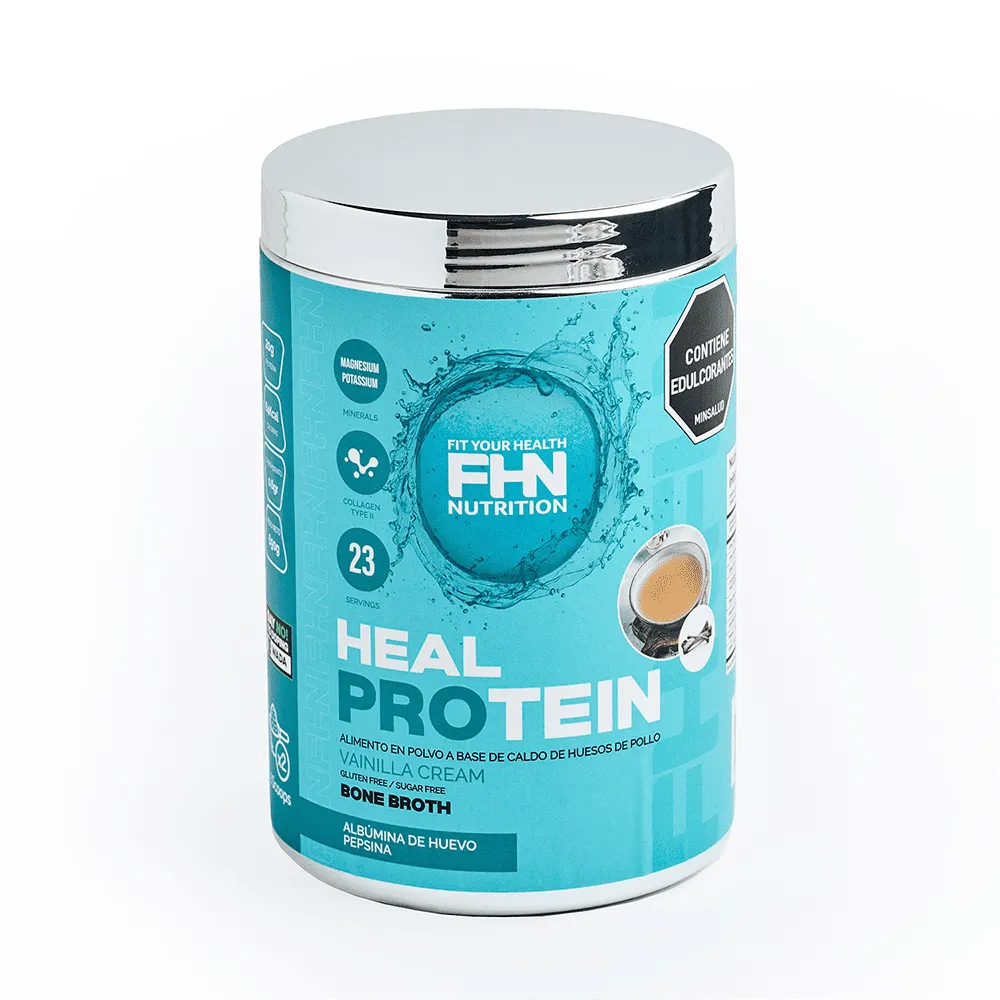 Proteína Heal Protein Vainilla Cream  23 Servicios 1.5 LIBRAS + Obsequio Shaker