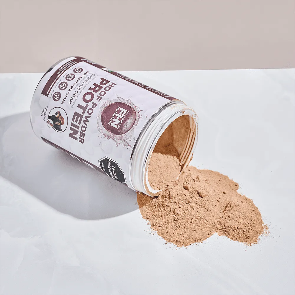 Proteina Hoof Powder Chocolate Cream 23 Servicios 1.2 LIBRAS + OBSEQUIO