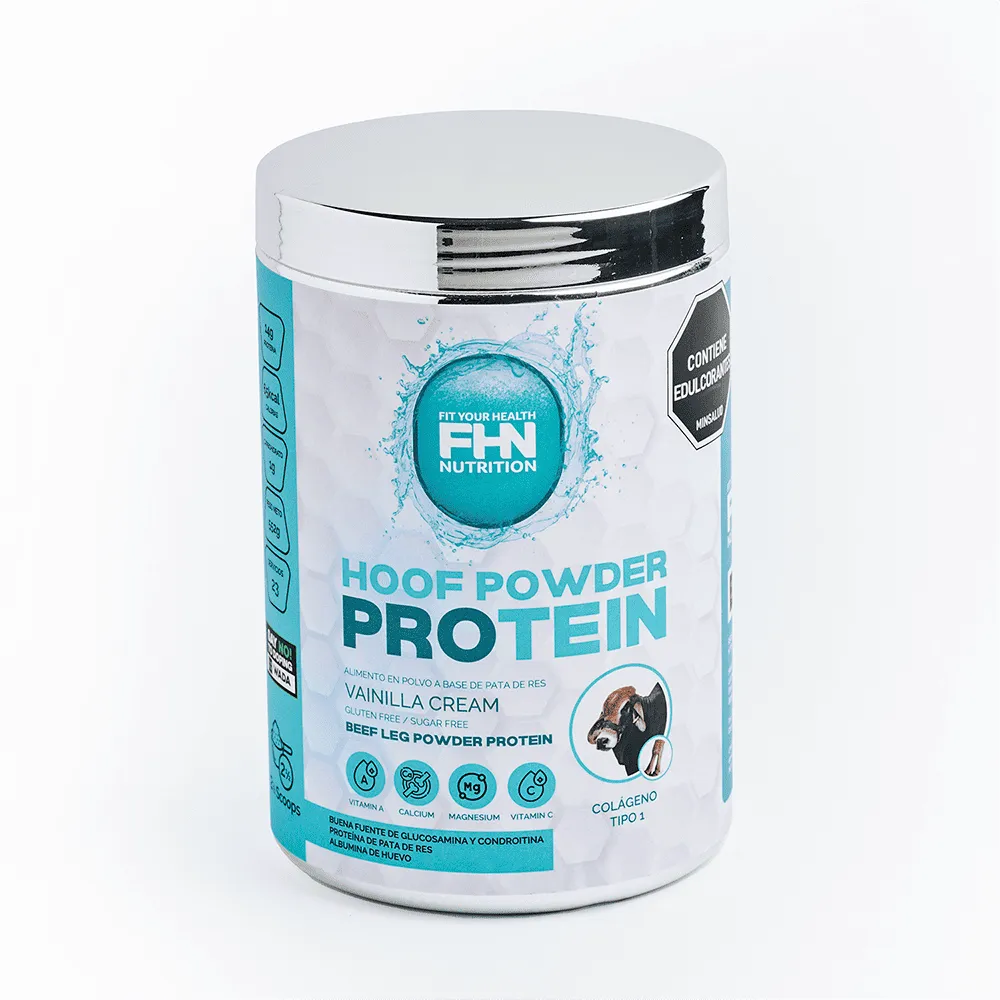 Proteina Hoof Powder Vainilla Cream 23 Servicios 1.2 LIBRAS + OBSEQUIO