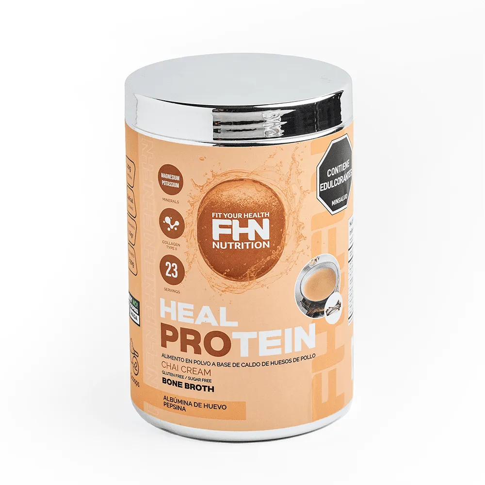 Proteína Heal Protein Chai Cream 23 Servicios 1.5 LIBRAS + Obsequio Shaker