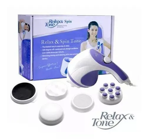 Masajeador Corporal Relax Tone Y Spin Reductor Tonificador