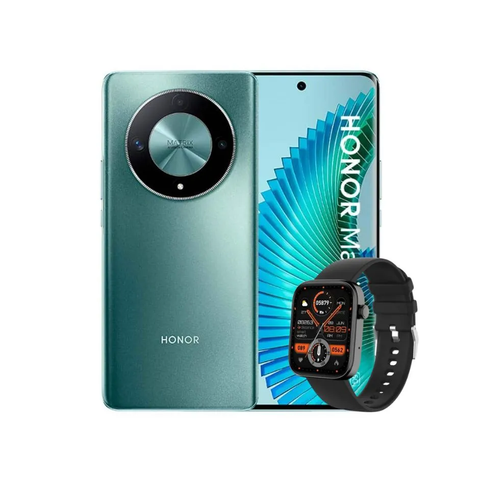 Celular Honor Magic 6 Lite 8/256GB Verde + Obsequio Reloj 