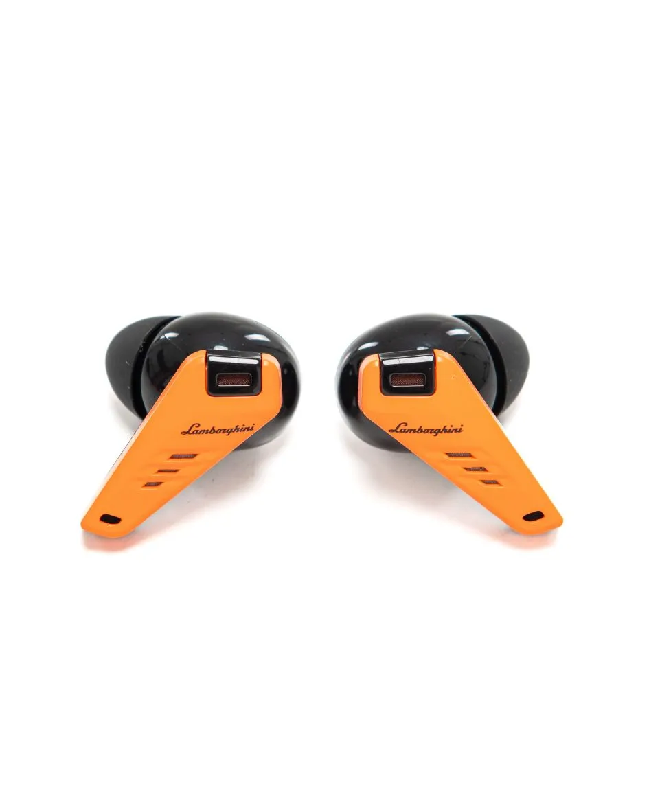 Audifonos Lamborghini Bud Huracan 700 Inalambricos Naranja