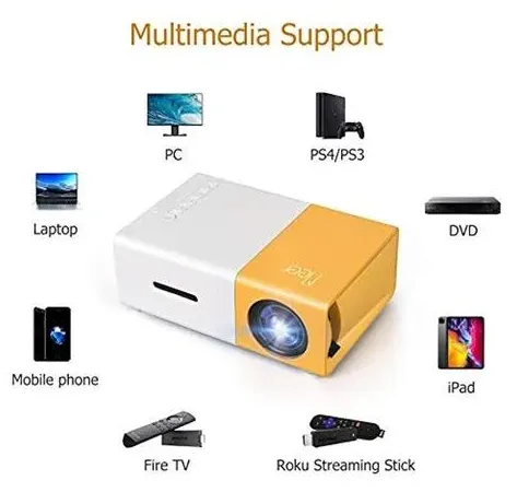 Mini Proyector Led, Video Beam HDMI, Tft (T-M) Ref: TG300