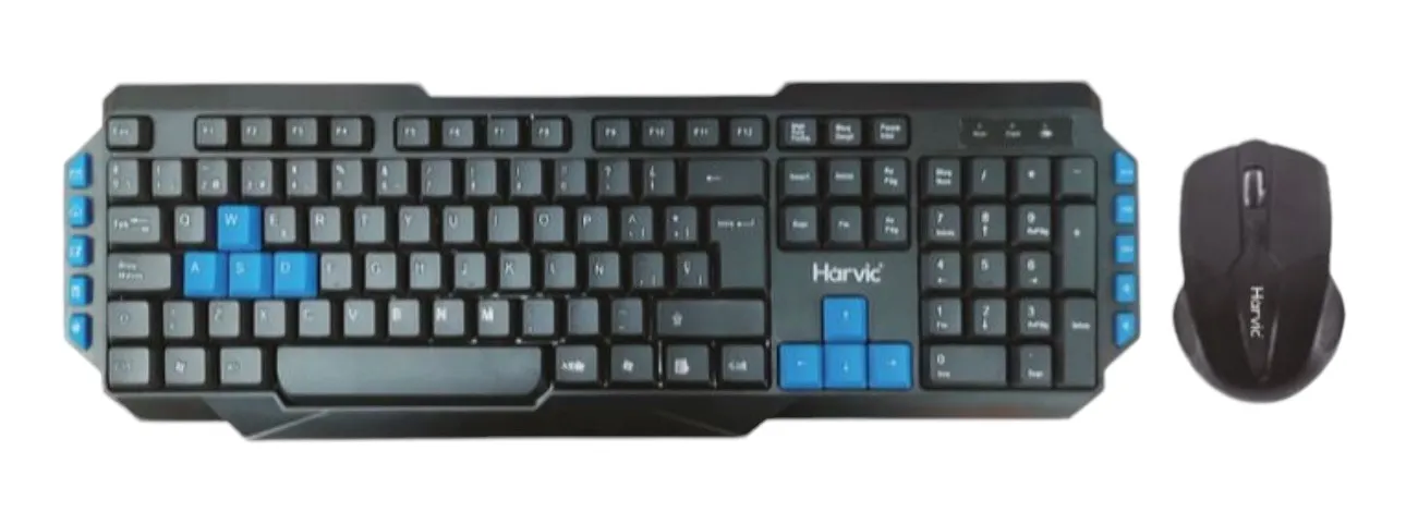 Combo Teclado + Mouse Gamer Harvic 