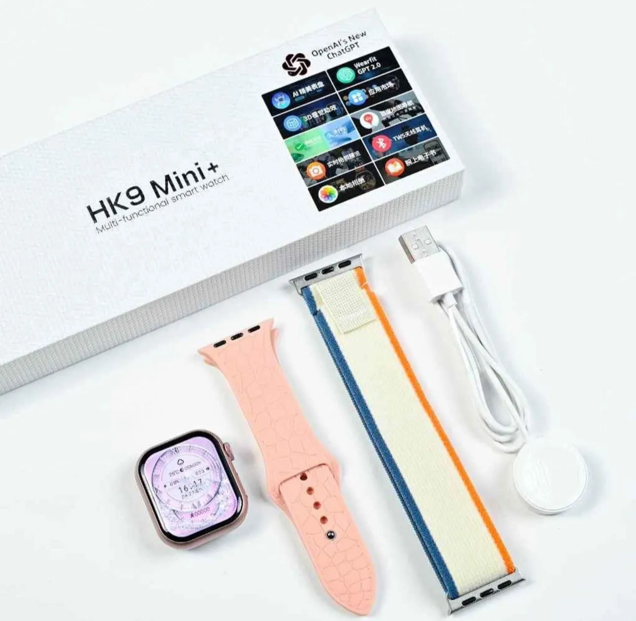 Smartwatch Hk9 Mini Plus 41mm Amoled 