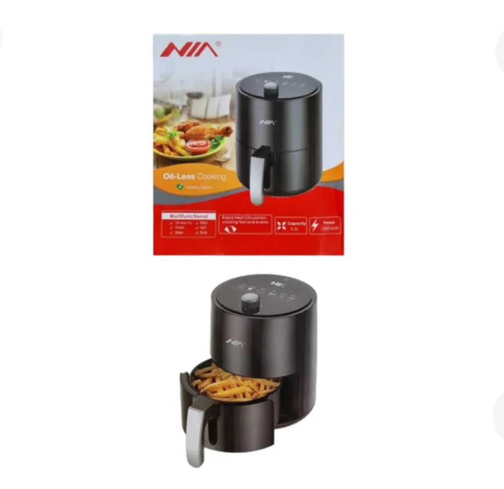 Freidora De Aire Manual Sin Aceite Air Fryer Nia 2 Lts - Air Fryer