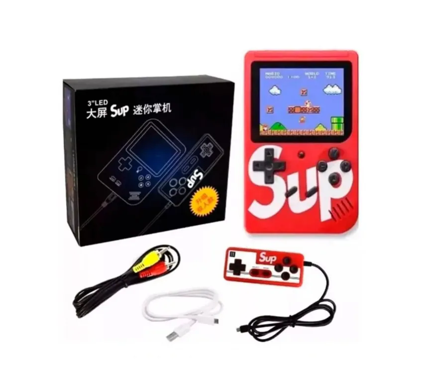 Mini Consola Portatil Sup Game Box 400 Juegos