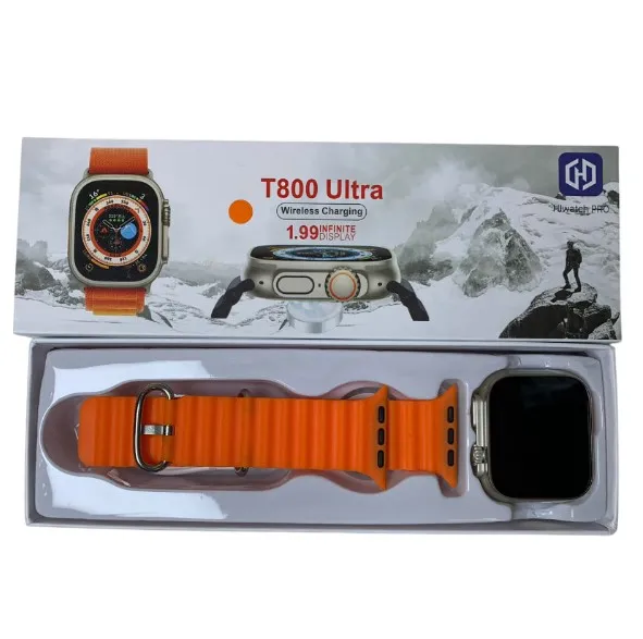 Reloj T800 Ultra: Tu Smartwatch Con Pulso De Regalo