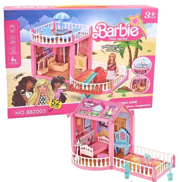 Villa Barbie DIY Para Niñas Y Niños