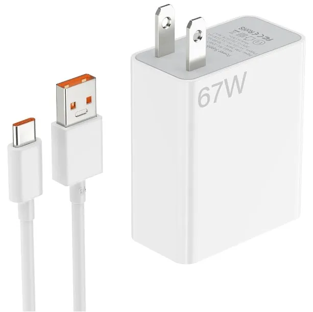 Cargador Xiaomi 67W USB-C/USB-A