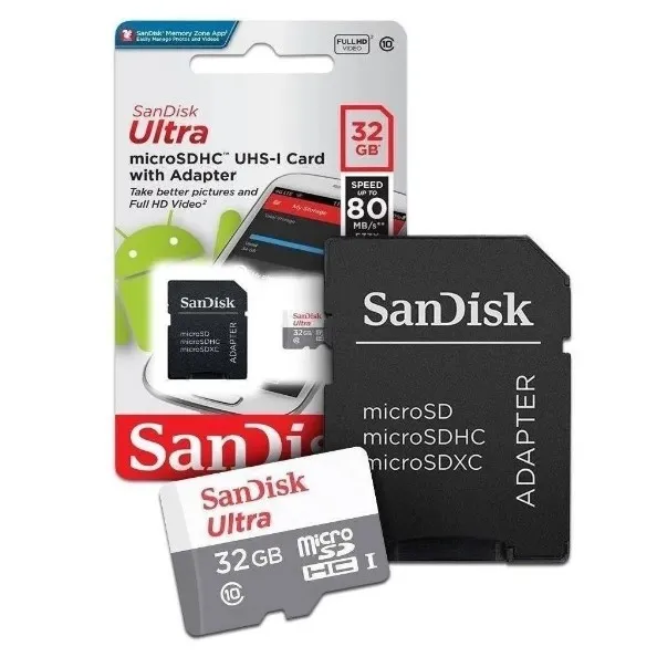 Micro SD Sandisk Almacenamiento 32GB