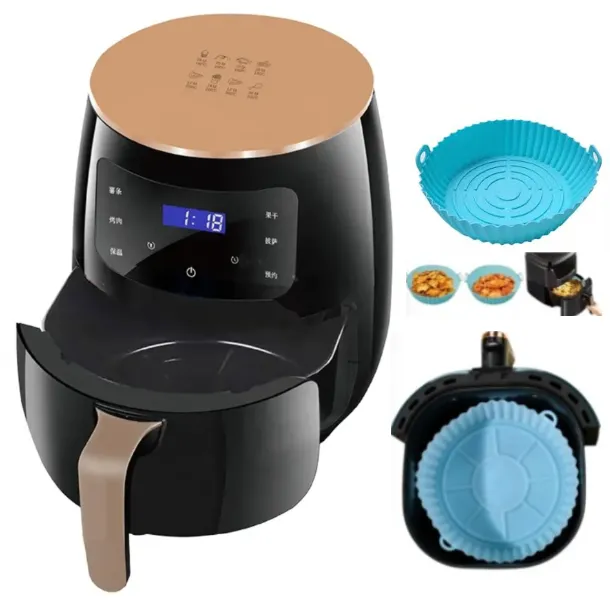 Freidora De Aire Air Fryer AF389 6L + Obsequio 6 Moldes De Silicona 